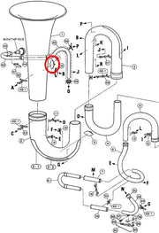Yamaha Tuba Strap Ring 1 BB641(2)
