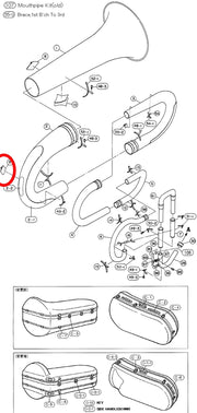 Yamaha Tuba Strap Ring Bow BB641