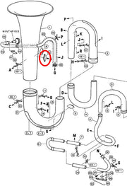 Yamaha Tuba Brace 1 BB641(2)