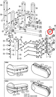Yamaha Tuba Rotary Valve Assembly No. 1 BB641(2)