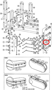 Yamaha Tuba Rotary Valve Assembly No. 3 BB641(2)