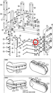 Yamaha Trombone/Tuba Threaded Ball Joint BB641(2), YBL613H