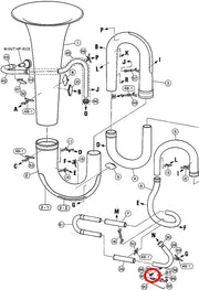 Yamaha Tuba Water Key Screw BB641(2)