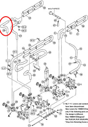 Yamaha Tuba 3rd Valve Auxiliary Slide No. 2 BB641