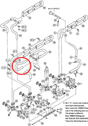 Yamaha Tuba 4th Valve Auxiliary Slide No. 3 BB641(2)