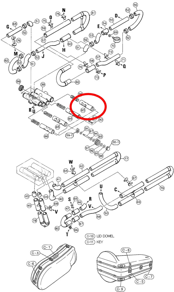 Yamaha Tuba Piston Number 1 CB621