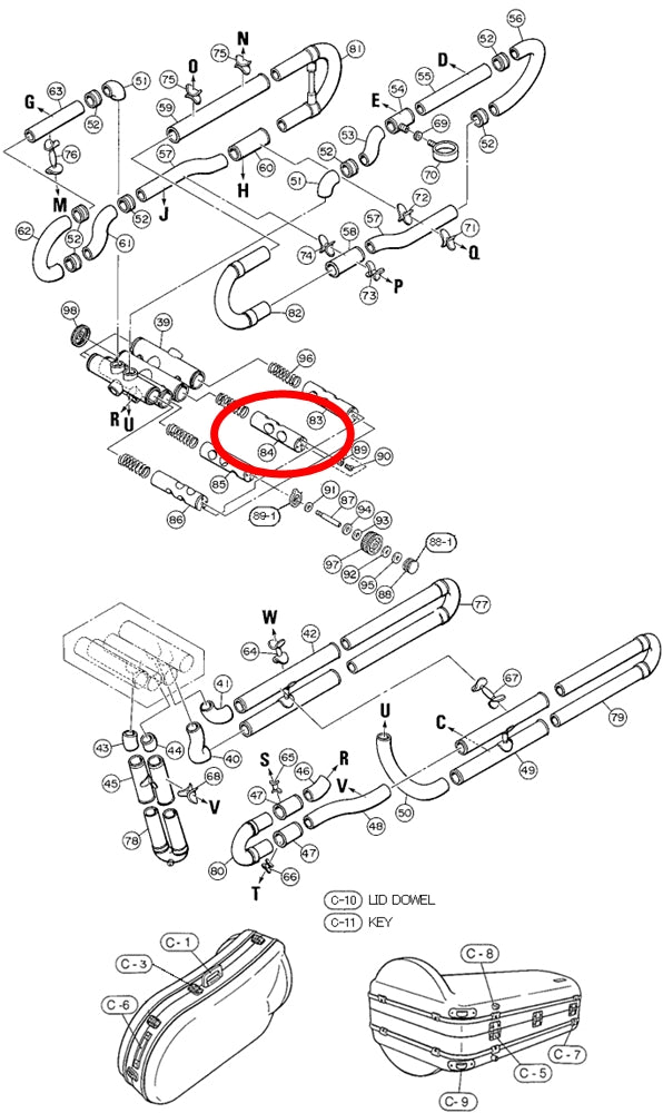 Yamaha Tuba Piston Number 2 CB621, FB621
