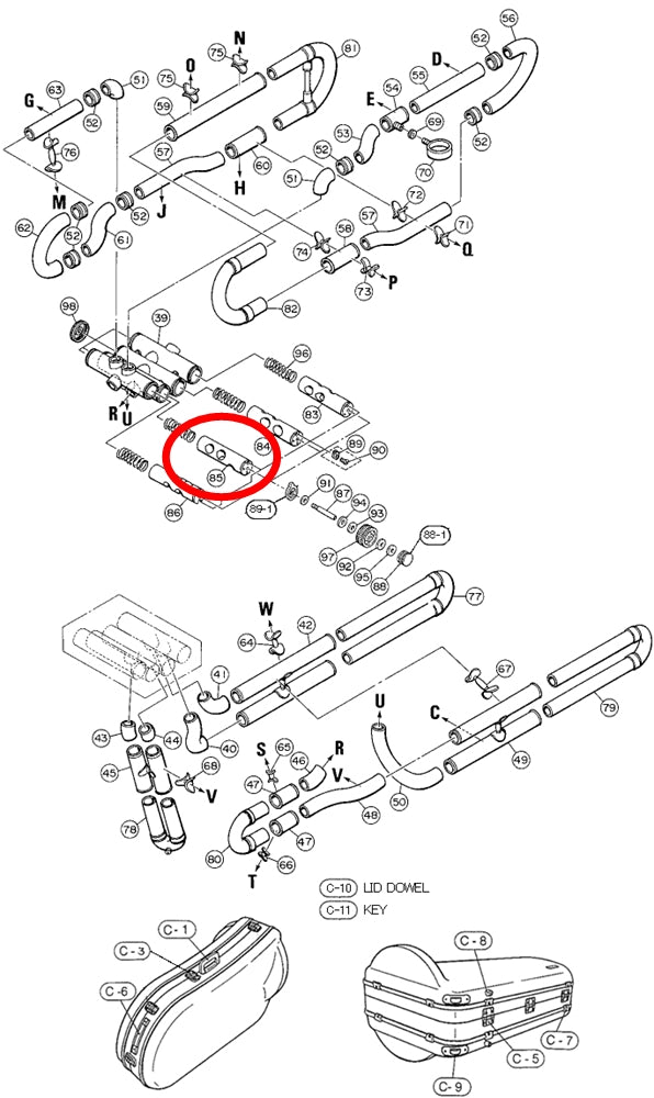Yamaha Tuba Piston Number 3 CB621