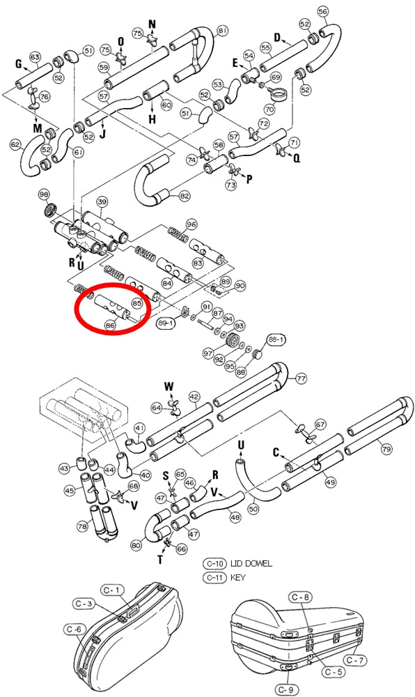 Yamaha Tuba Piston Number 4 CB621