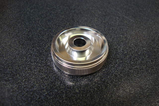 Yamaha Tuba / Sousaphone Top Valve Cap, Silver Plated (YBB/CB/EB/FB/SH [M30 P1.0])