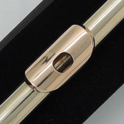 Haynes Classic Cut 9K Solid Rose Gold Lip Plate Solid Sterling Silver Headjoint