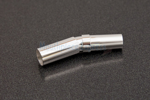 Yamaha Sousaphone Neck YSH301S/411S Tuning Bit Assembly (20 Degree Lower Bit), Silver Plated