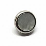 Jupiter Trumpet Finger Button with Pearl (1), Nickel Plated