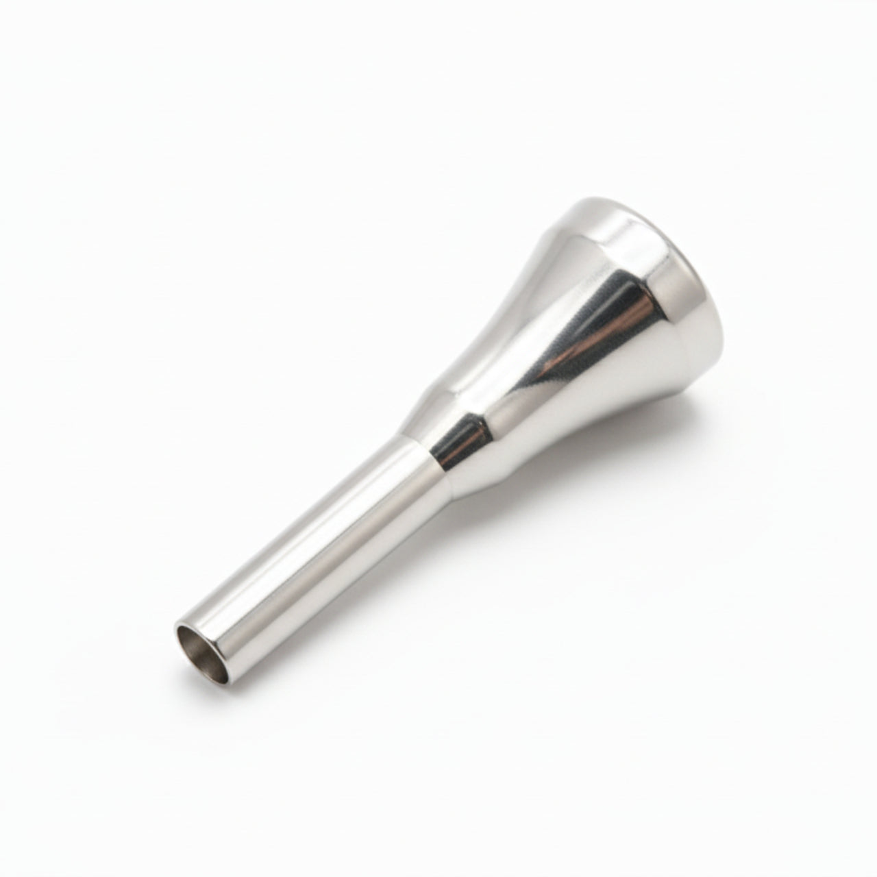 King Old Style System Blue Trumpet Mouthpiece by Conn-Selmer, 2. Medium cup depth