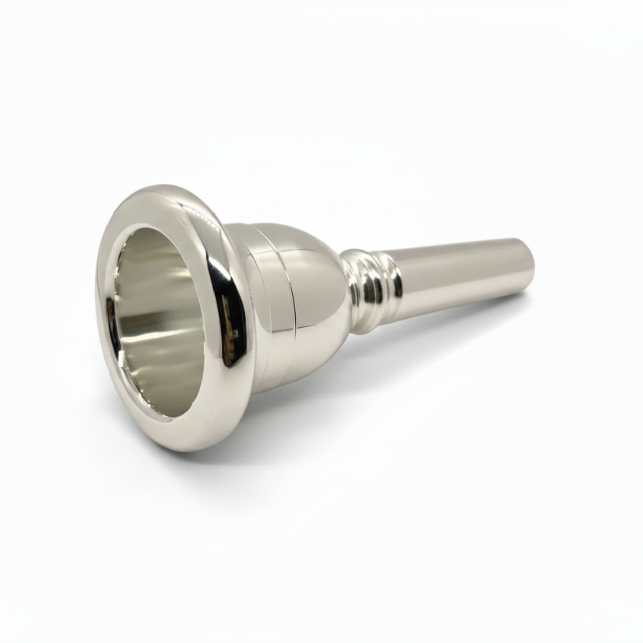 Laskey Tuba Mouthpiece Model 32H Silver American Shank Mid-Deep Funnel