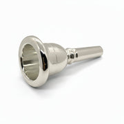 Laskey Tuba Mouthpiece Model 32H Silver American Shank Mid-Deep Funnel