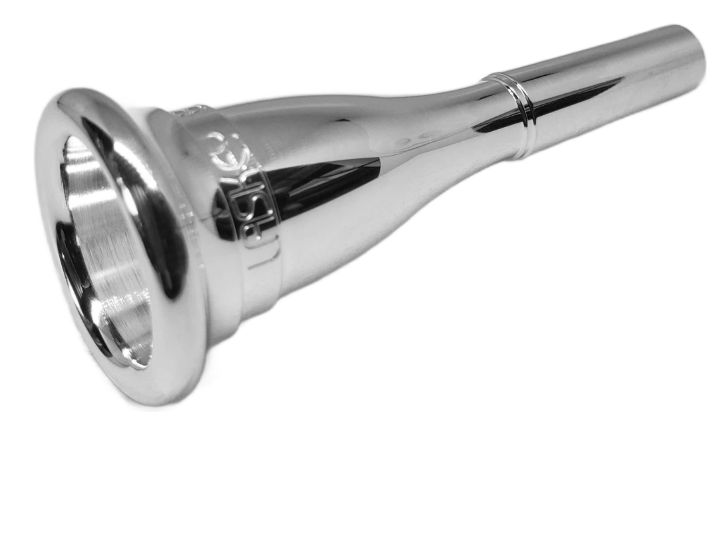 Laskey F Series Horn Mouthpiece American Shank Model 75F, Rim: 17.5MM, Cup: Med-Deep, Throat: 14