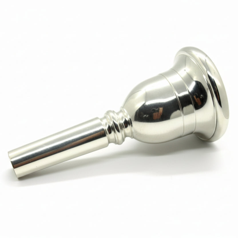 Laskey Tuba Mouthpiece Silver American Shank Mid-Deep Funnel