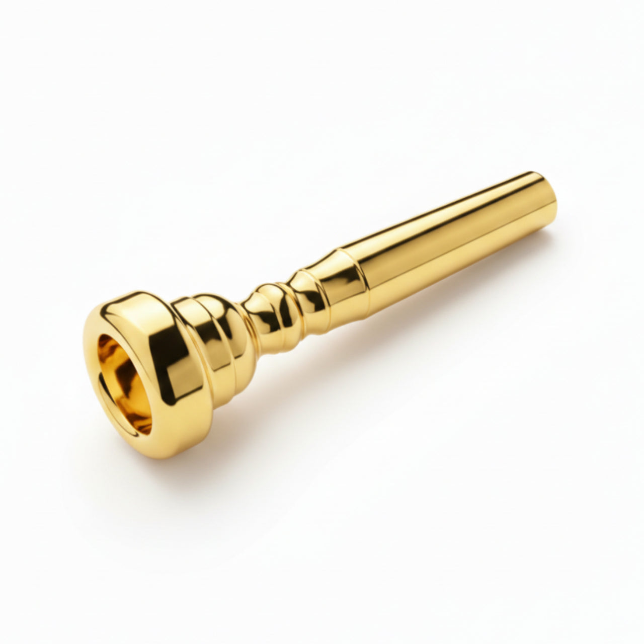 Laskey Trumpet Mouthpiece, Protege Series, gold plated