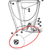 Ludwig Timpani | Pedal Brake Assembley | Grand Symphonic, Professional, Standard & Universal PT1031A