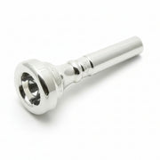 Mrcinkiewicz flugelhorn mouthpiece with a small morse/bach taper, silver