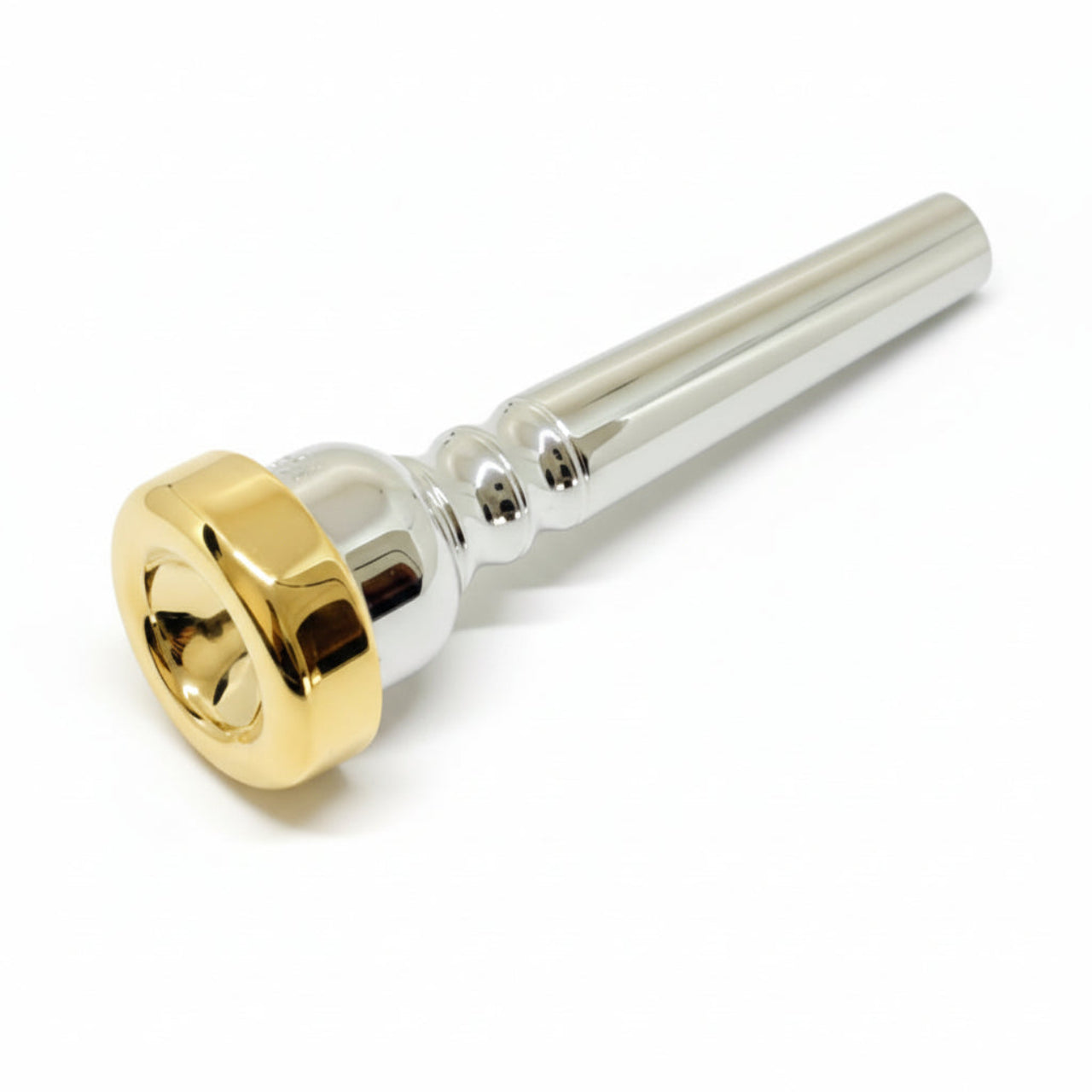 Pickett Brass Trumpet Mouthpiece, gold plated rim