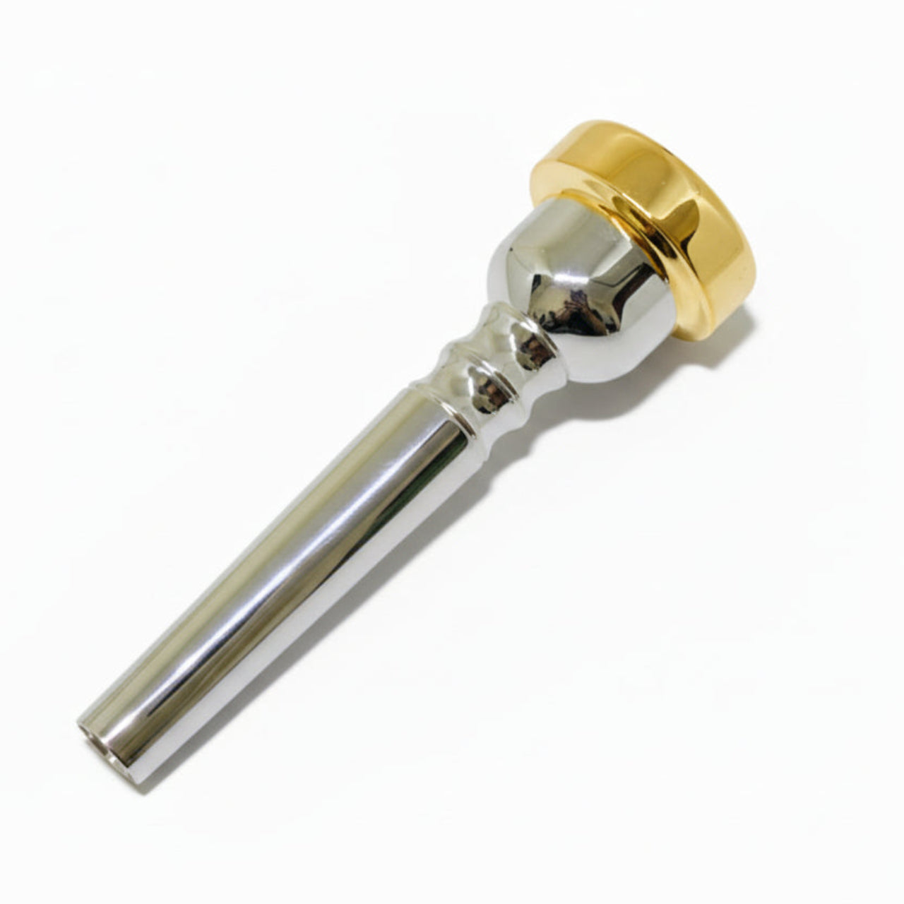 Pickett Brass Trumpet Mouthpiece, gold plated rim