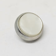 Benge Trumpet Finger Button (1), Silver Plated