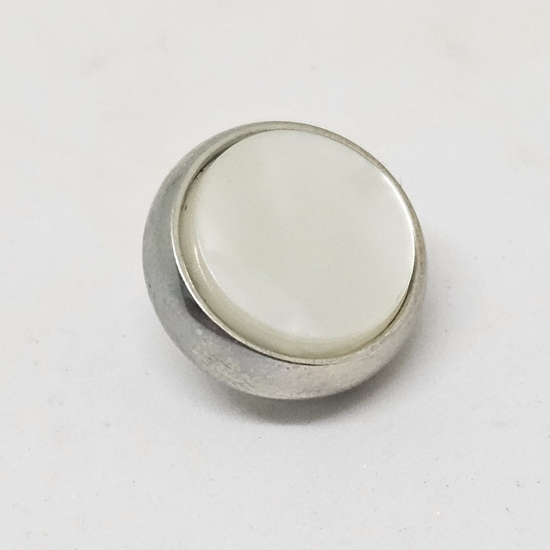 Benge Trumpet Finger Button (1), Silver Plated