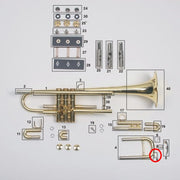 Conn Trumpet Water Key Nipple
