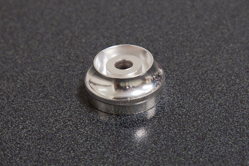 Conn/King Sousaphone Top Valve Cap, Silver Plated