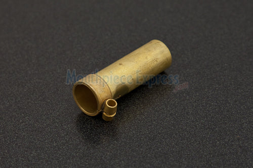 Conn / King Sousaphone Mouthpipe Receiver, Raw Brass