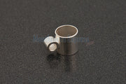 Conn / King Sousaphone Gooseneck Brace Ferrule Assembly, Silver Plated