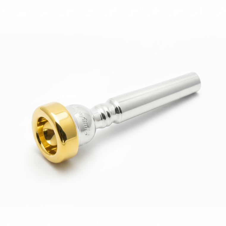 Schilke Symphony Series Trumpet Mouthpiece, gold plated rim