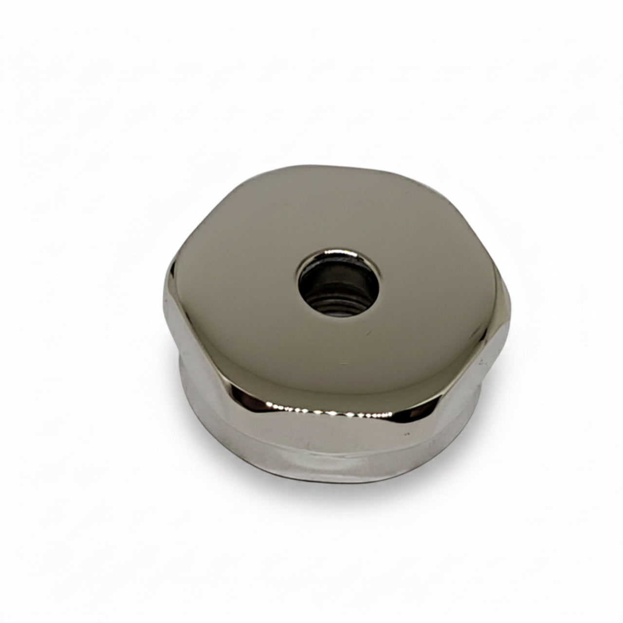 Schilke Trumpet Valve Bottom Cap, Nickel Plated (1)