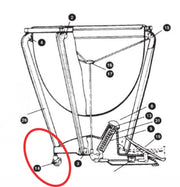 Ludwig Timpani | Standard Symphony | 3” Caster with Brake P1445