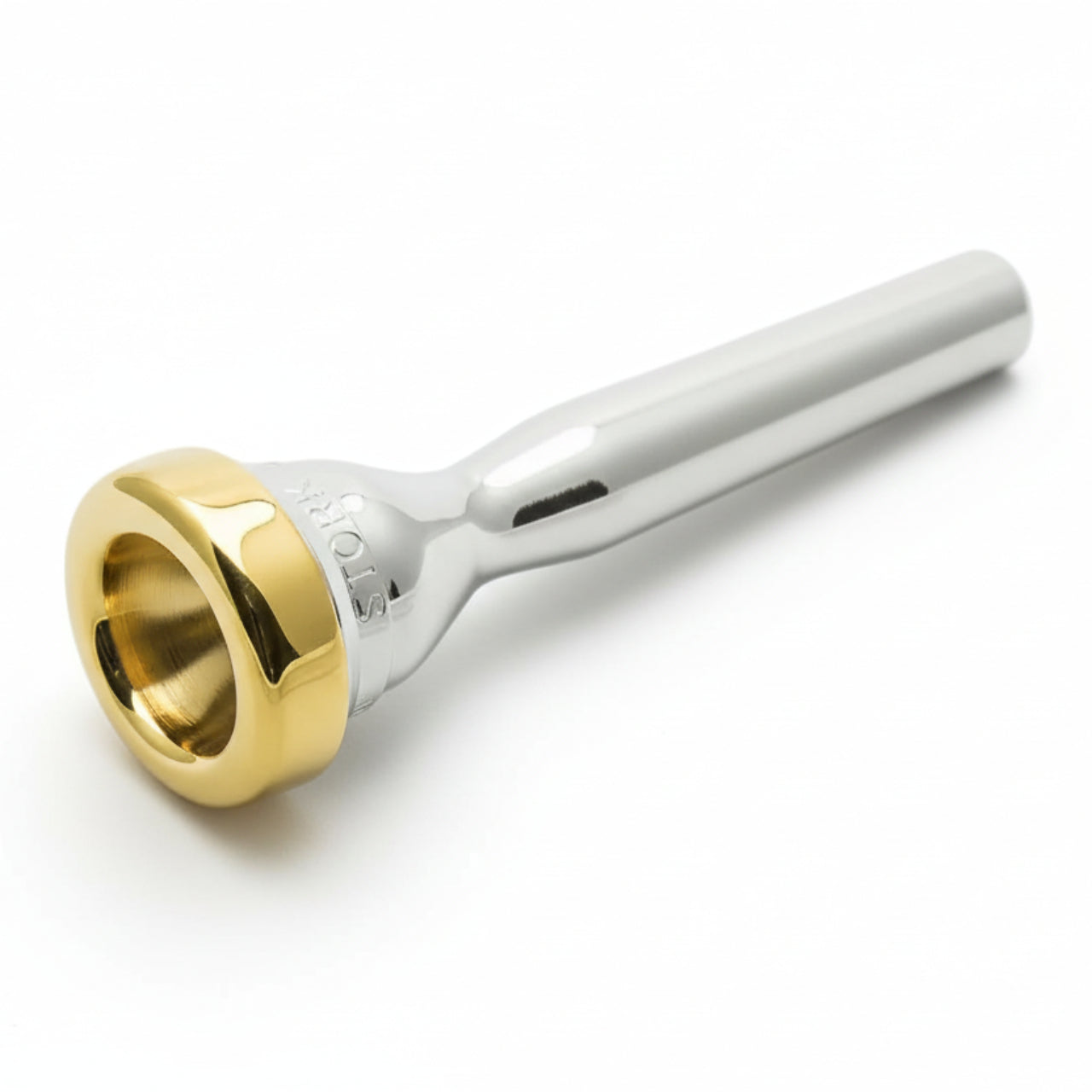 Stork Trumpet Mouthpiece, gold plated rim
