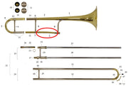 King Tenor Trombone Gooseneck 3B