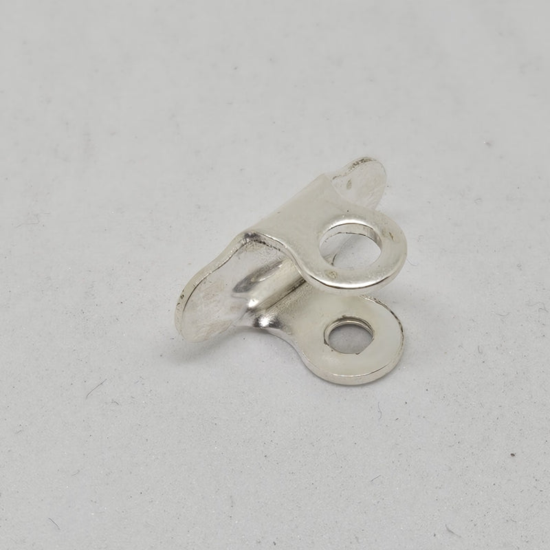 King Euphonium Tuning Slide Water Key Bridge, Silver Plated