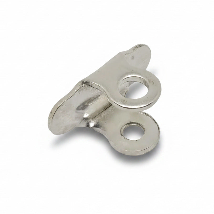 King Euphonium Tuning Slide Water Key Bridge, Silver Plated