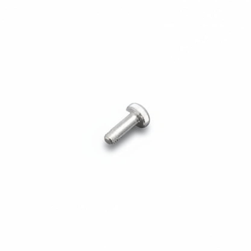 Conn/King Sousaphone Water Key Screw, Silver Plated