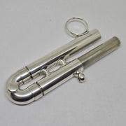 Conn/King Silver Flair Trumpet 3rd Slide Assembly, Silver Plated