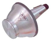 Jo-Ral Tenor Trombone Mute, Large Adjustable Cup Aluminum