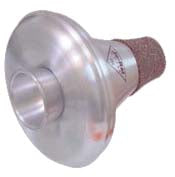 Jo-Ral Bass Trombone Mute, Bubble Wah Wah Aluminum