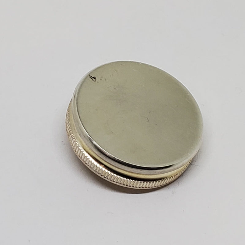 King 2341 Tuba Finger Button (1) Silver Plated