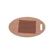 Wyoming Wooden Oval Tag