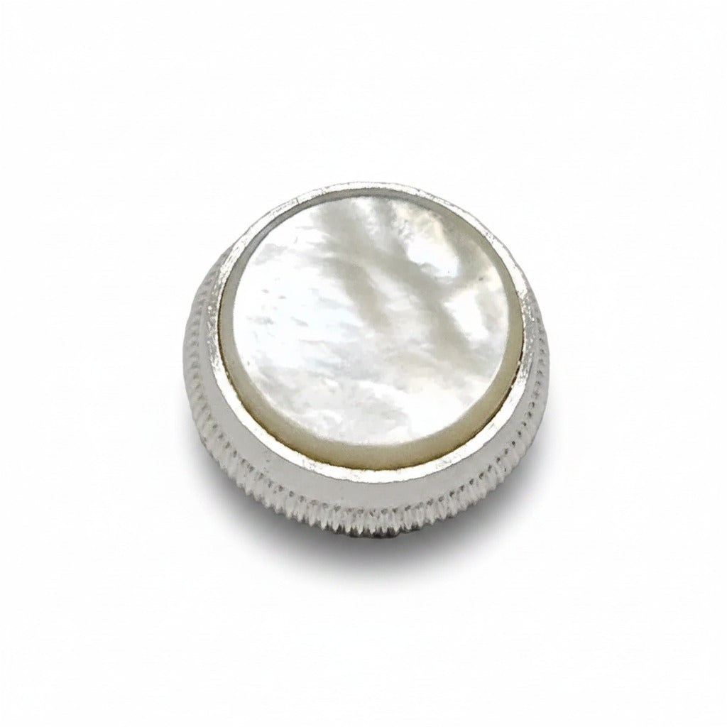 Yamaha Trumpet Valve Button with Pearl (1) TR8310ZS(2), Silver Plated