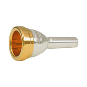 Yamaha Signature Bass Trombone Mouthpiece, Doug Yeo (Gold Rim & Cup)