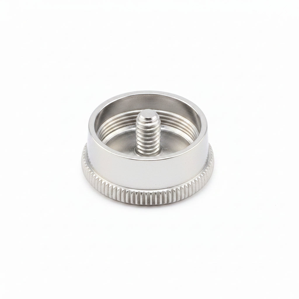 Yamaha Euphonium Concave Metal Finger Button, Silver Plated YEP201S