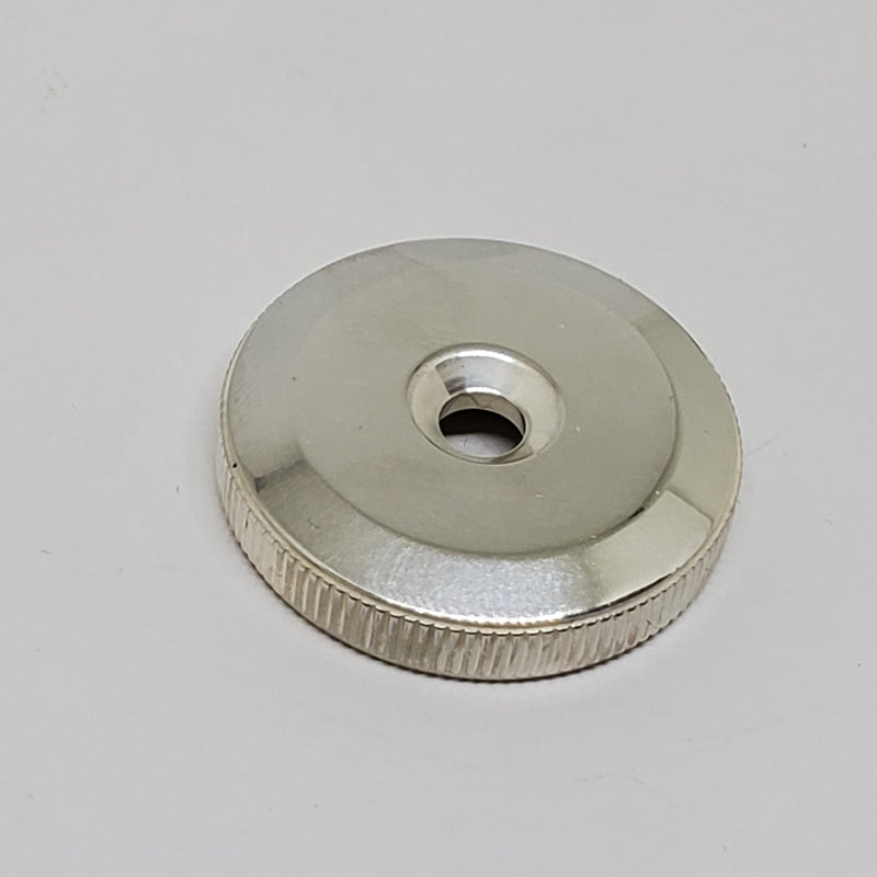 Yamaha Tuba/Sousaphone/Euphonium Bottom Valve Cap, Silver Plated (YBB103/EB [P0.6OLD Thread]